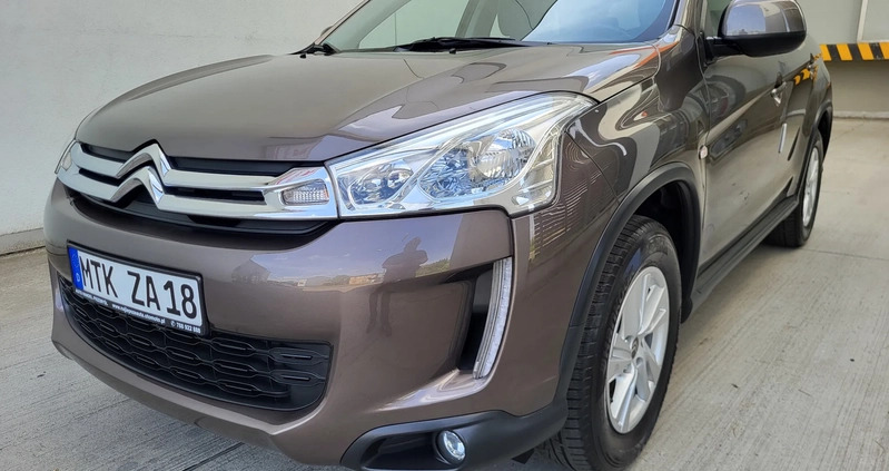 Citroen C4 Aircross cena 44800 przebieg: 101311, rok produkcji 2014 z Zawidów małe 631